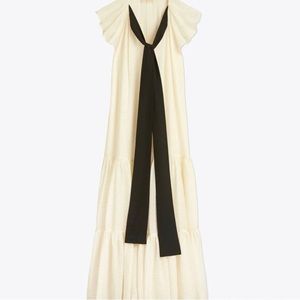 NWT Tory Burch textured georgette maxi dress- size 8